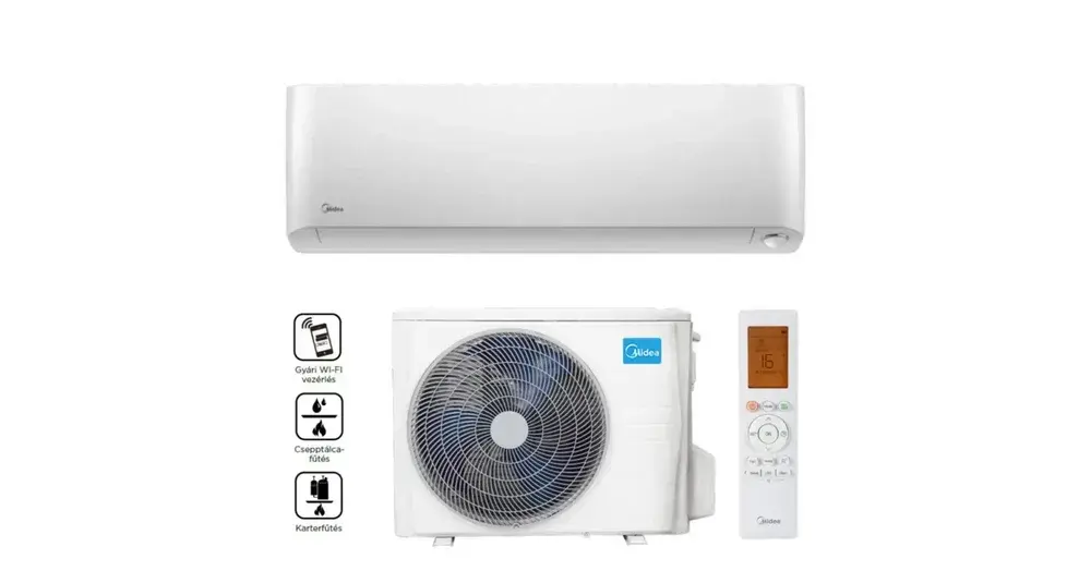 MOP3-12-SP Oasis Plus oldalfali split (R32, 3,5 kW)